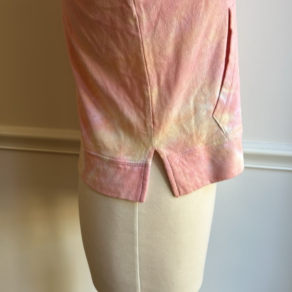 Splendid Pink Peach Tie Dye Hoodie Size XS EUC - Picture 4 of 7